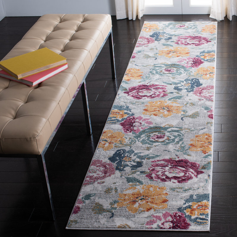 Gallois 900 Performance Floral Rug, Runner 2'2" x 9'
