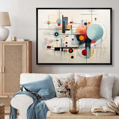" Colourful Suprematism Geometric Metamorphosis "
