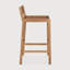 Jack outdoor bar stool - teak