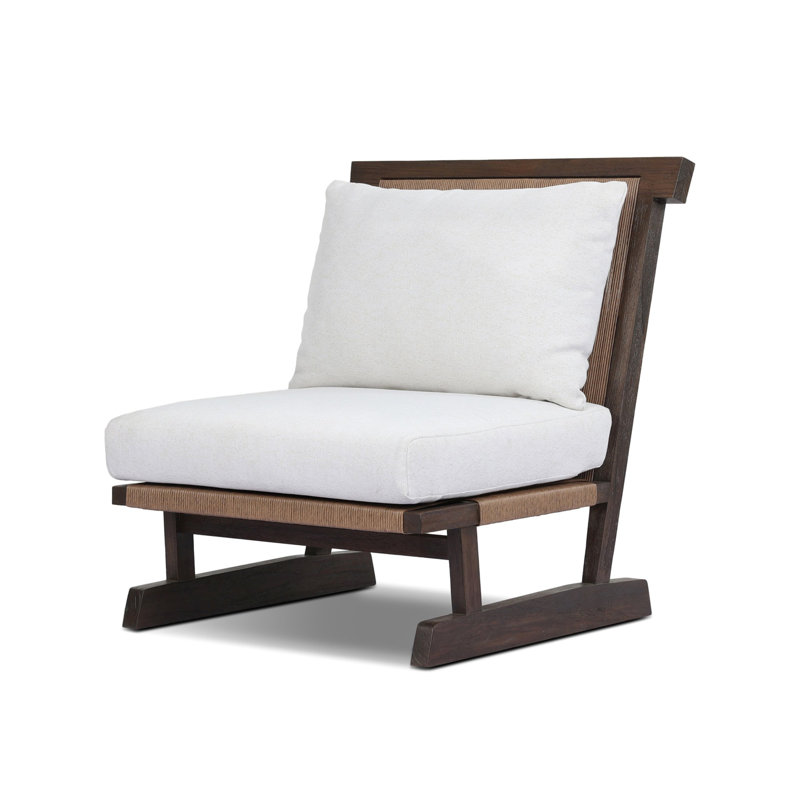 Akemi Outdoor Teak Lounge Chair