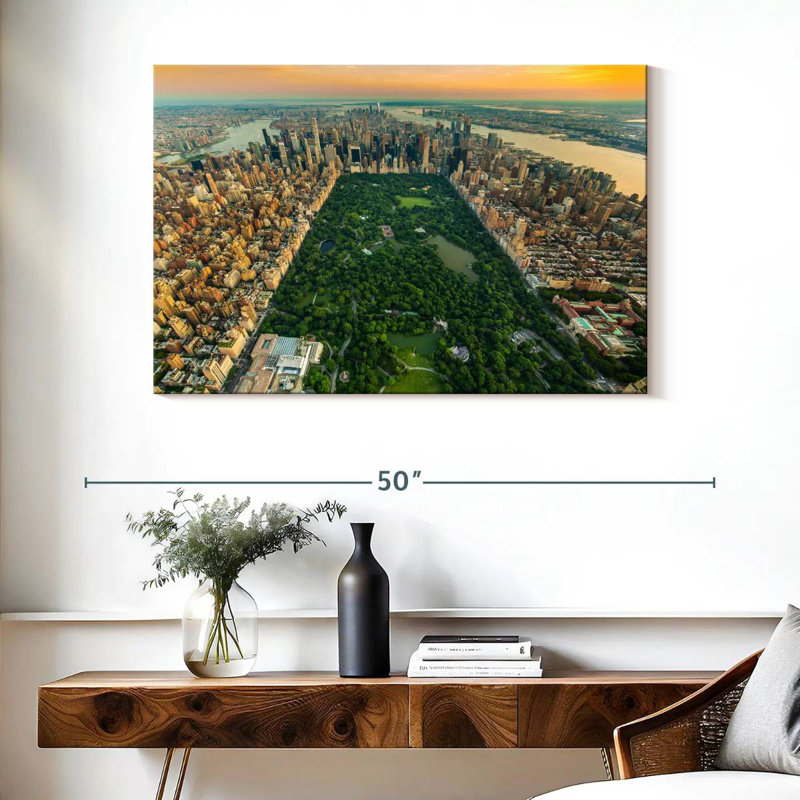 Kavia Central Park Summer Day, 26" H x 39" W