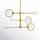 Clendon 3 Light Metal Dimmable Sputnik Chandelier