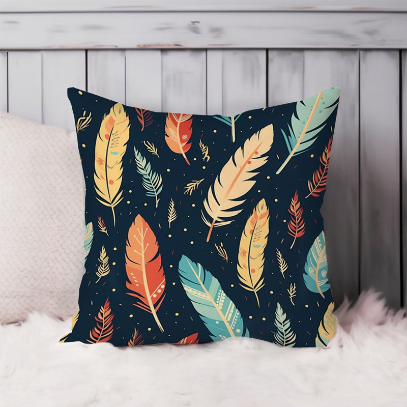 Bohemian Feathers XIV Bohemian, 20" H x 20" W