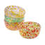 Traver Round Glass Bowl With 4 Pattern Design Styles