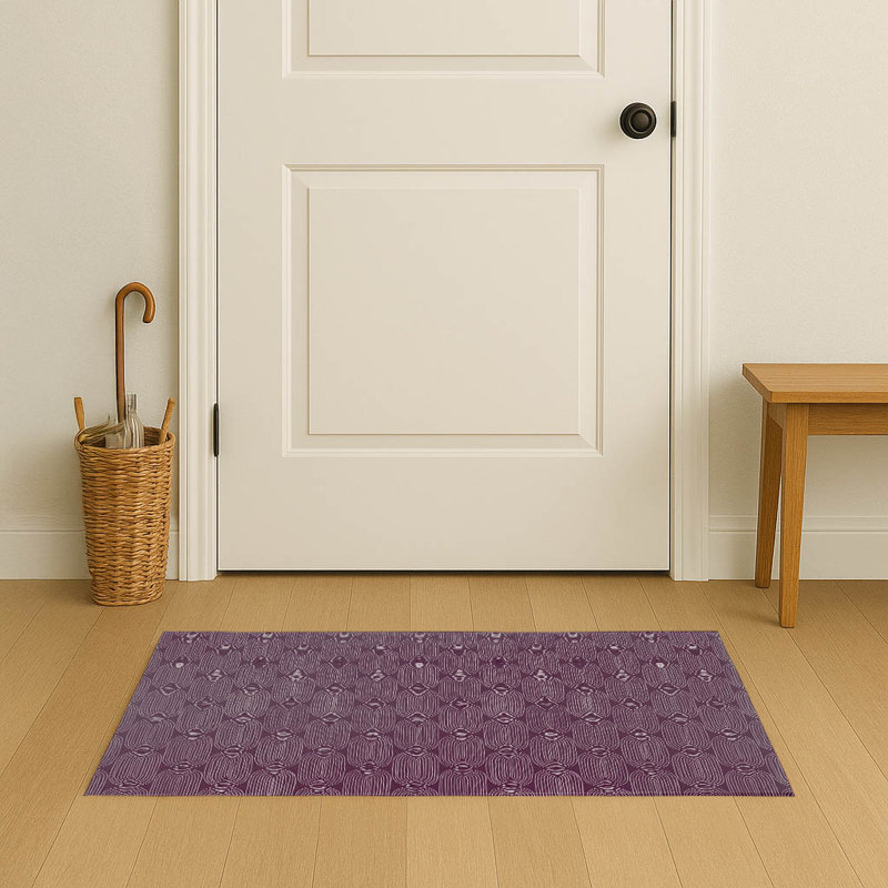 Paillasson Earthy Embrace, Aubergine, L 84 po x L 60 po