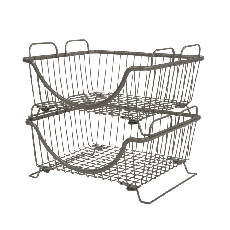 Dotted Line™ Albie Basket, 6.5" H x 12.75" W x 10.75" D
