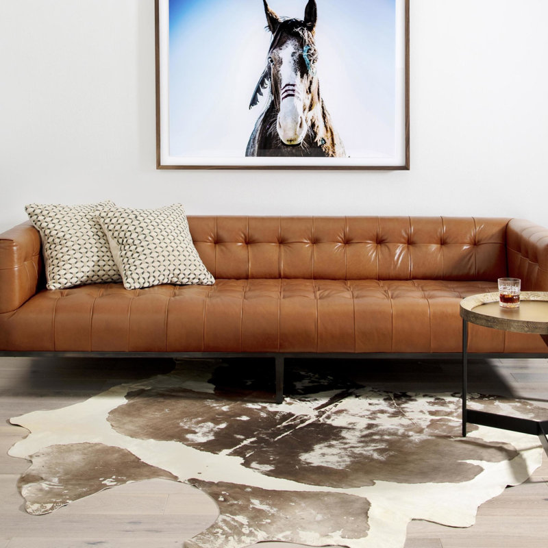 Cowhide Animal Print Indoor Rug