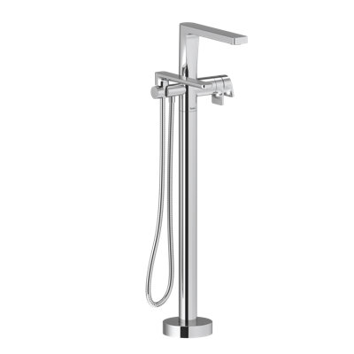 Ode Single Hole Floor Mount Tub Filler Trim