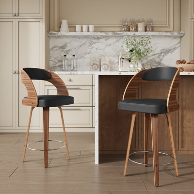 Tabouret de comptoir pivotant 26 po Modern