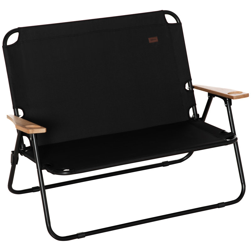 Jaiceyon Folding Camping Bench, Black