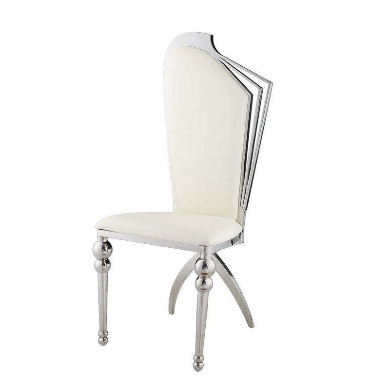 Chaise d'appoint, siège et dossier rembourrés Isairis