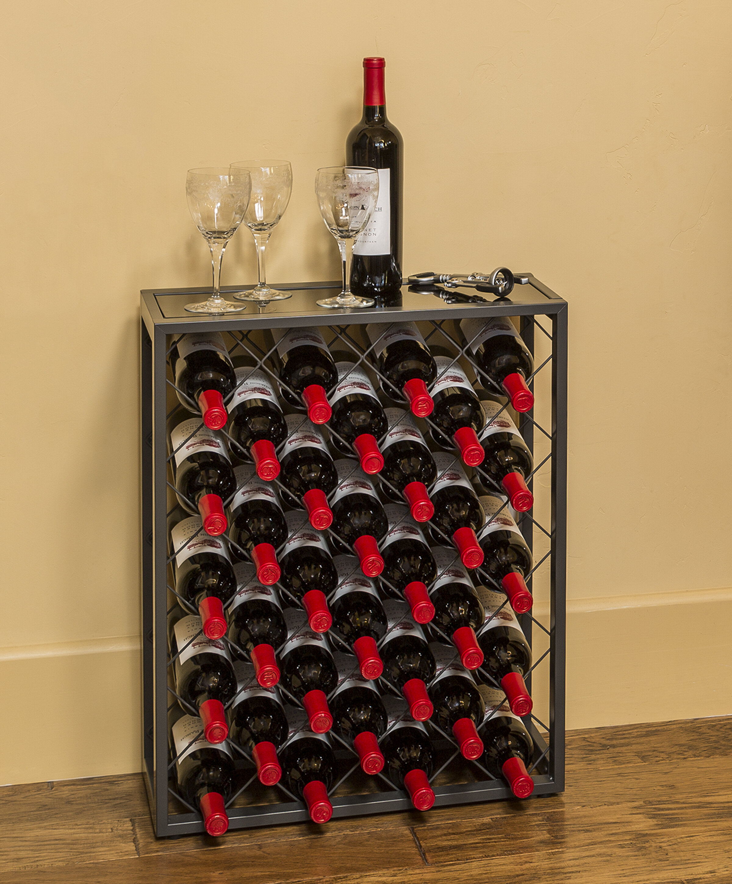 Nice (wine) rack  A Thirsty Spirit