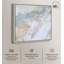 Sandy Mirage, toile d'art abstrait bleu par Art Remedy-115149905-115149915