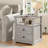 2 Drawer Danforth with Storage and Built-in Charging Station-501430369