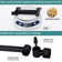 Rain Shower Head with Adjustable Extension Arm