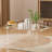 Jesamine 39'' Acrylic Cloud Shape Coffee Table, With 3 Bubble Legs, For Home Decor