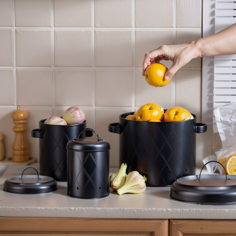 Food Storage Container, Black