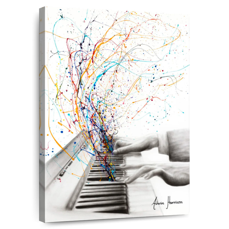 Abarca The Keyboard Solo, 24" H x 16" W