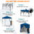 6x4 Canopy Tent, Heavy Duty Pop up Canopy with Sidewalls-123292645