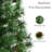 Potted 3.5' Pre-Lit Pine Christmas Tree