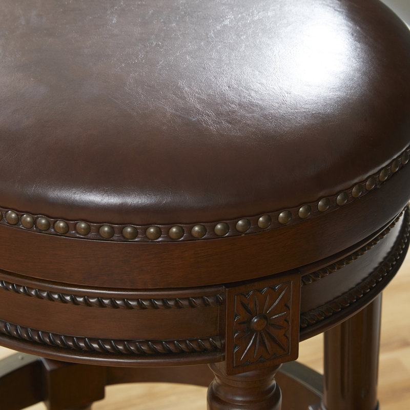 Chapman Swivel Barstool with Customizable Height