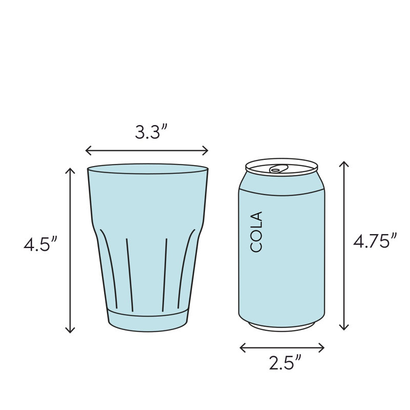 Mixologist 10.8 oz. Handmade Drinking Glass Set