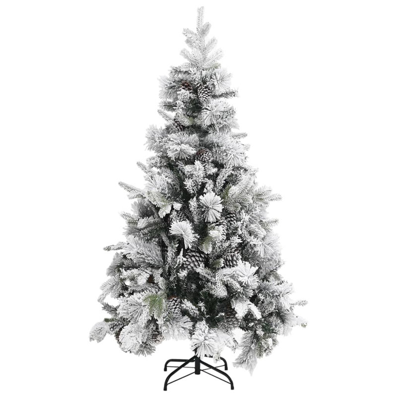 Artificial Pine Christmas Tree, 6.4ft H x 3.12ft W x 3.12ft D