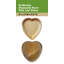  Assiettes en feuilles de palmier de 6 pouces en forme de cœur, assiettes naturelles jetables ou réutilisables, vaisselle robuste compostable pour les fêtes, les mariages, les desserts et la restauration de la Saint-Valentin (250)
