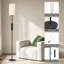 Lampe sur pied traditionnelle avec télécommande et ampoule incluse (ensemble de 2)-1601642934-1610476534