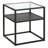 Nellie Glass Top End Table