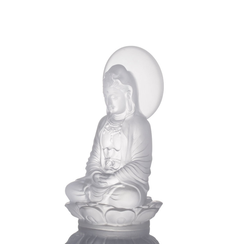 Crystal Guanyin Sculpture