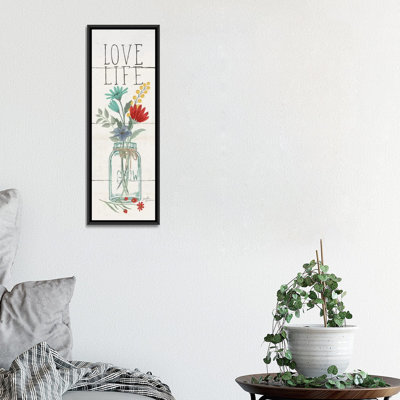 «Blooming pensé x», impression sur toile
