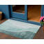 Tapis d'extérieur lavable abstrait bleu sarcelle 3 pi x 5 pi bleu turquoise et vert menthe