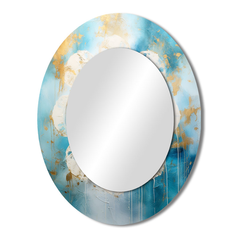 Miroir mural Divine Mandala, 43 po x 33 po