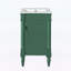 Meuble-lavabo moderne de 18 pouces avec lavabo pour petits espaces-853104756