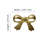 2.25" Width Brass Ribbon Bow Knobs