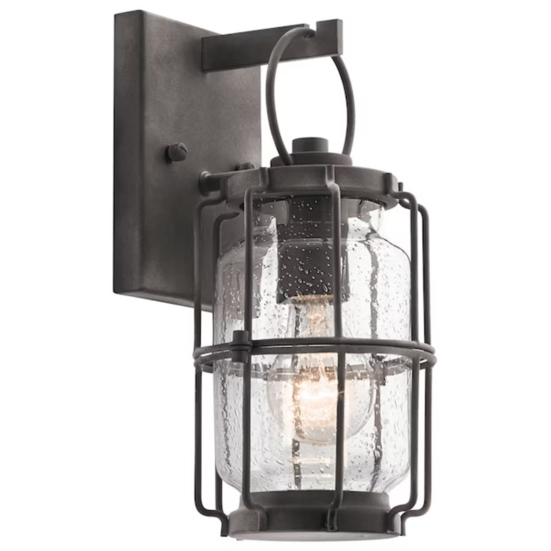 Applique murale en alliage de zinc Valdis, H 11,38 po x l 6,50 po x P 6,63 po