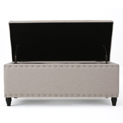 Storage With Wheat Fabric Cover - 42.69 In. Depth X 17.76 Width Height , Color W H D