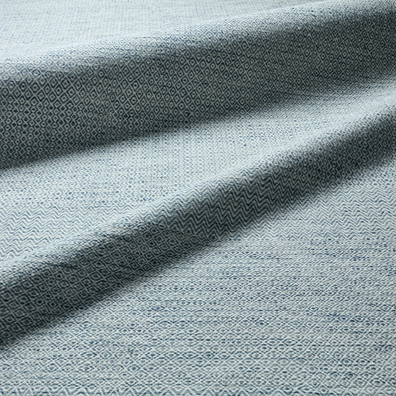 Tapis bleu clair / ivoire fait à la main Jaipur Living Glace (10 pi x 14 pi), Rectangle de 10 pi x 14 pi