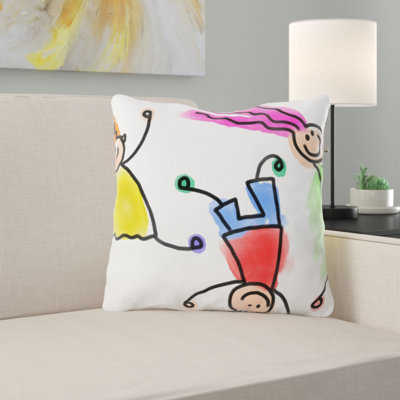 Reversible Throw Pillow