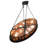 Jamell 8 - Light Round / Oval Chandelier