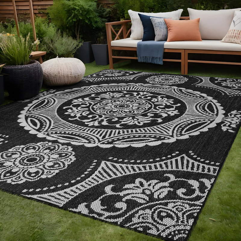 Tapis intérieur / extérieur Waikiki, Rectangle 9 pi x 12 pi