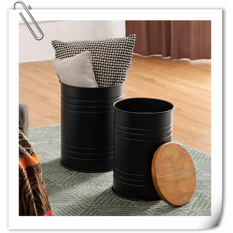 Tabouret d'appoint, Noir