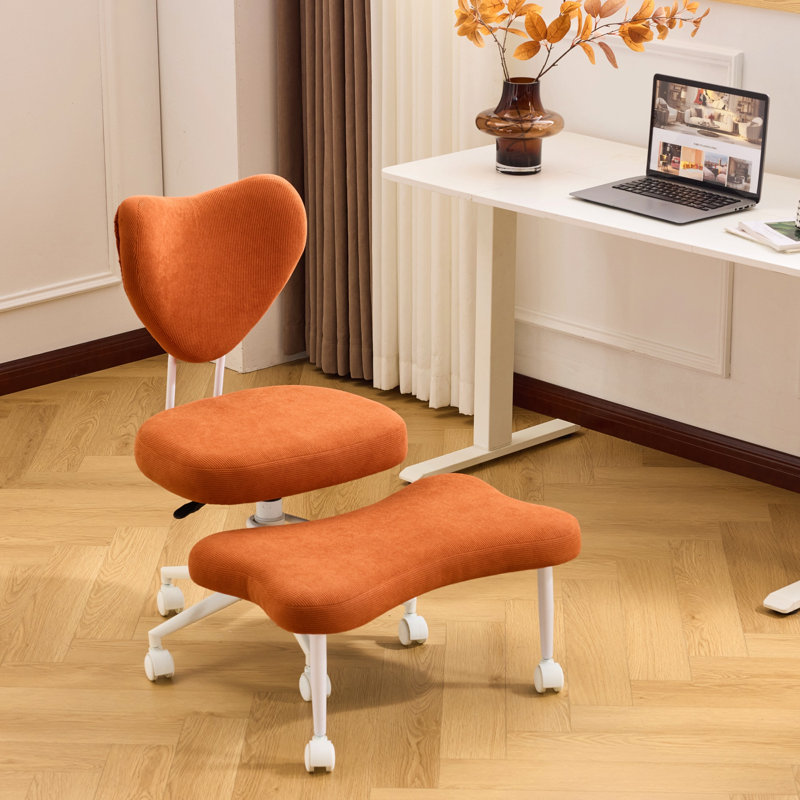 Un fauteuil de méditation, un siège ergonomique à pieds croisés avec support lombaire et un coussin de siège réglable en hauteur, idéal pour les personnes travaillant dans un bureau de haute intensité