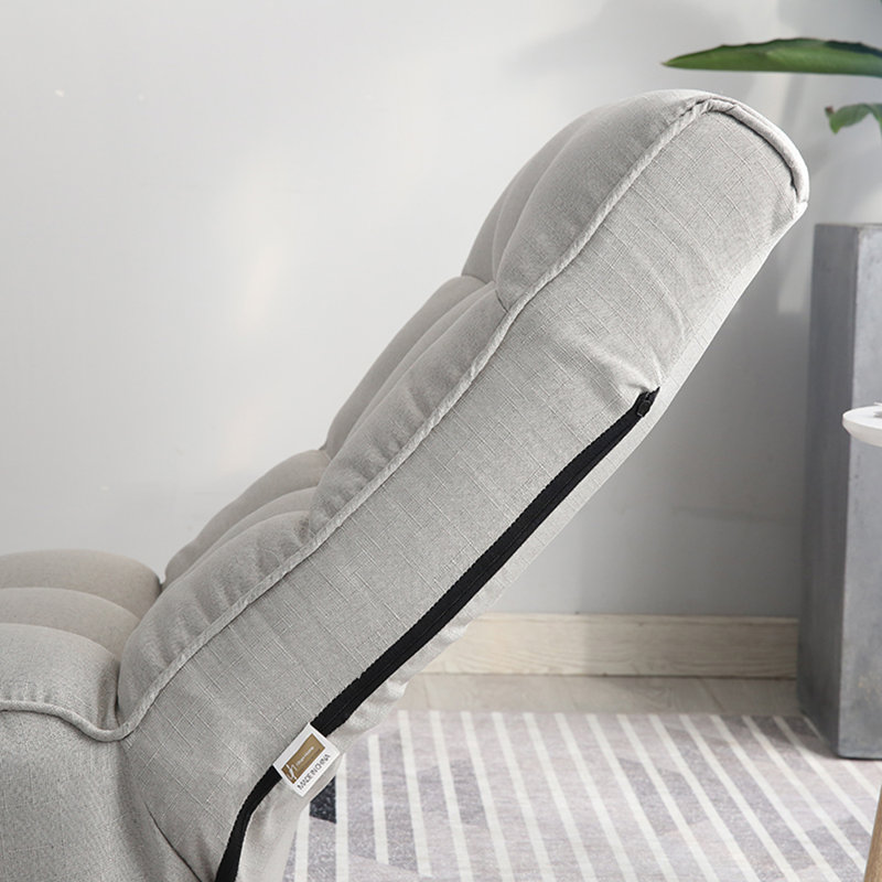 Fauteuil de plancher japonais, Gris