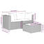 Canapé d'extérieur 24,8 po avec coussins Malalai-290023665-290023664