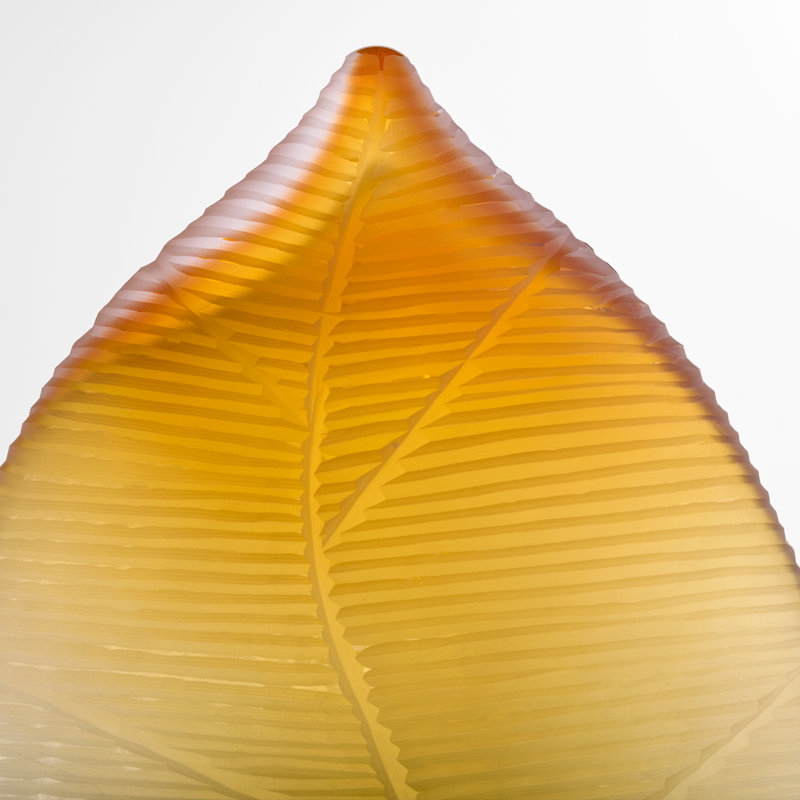 Vesper Handmade Glass Table Vase, 23.5" H x 13" W x 5.5" D