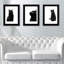 3 Piece Single Picture Frame Print