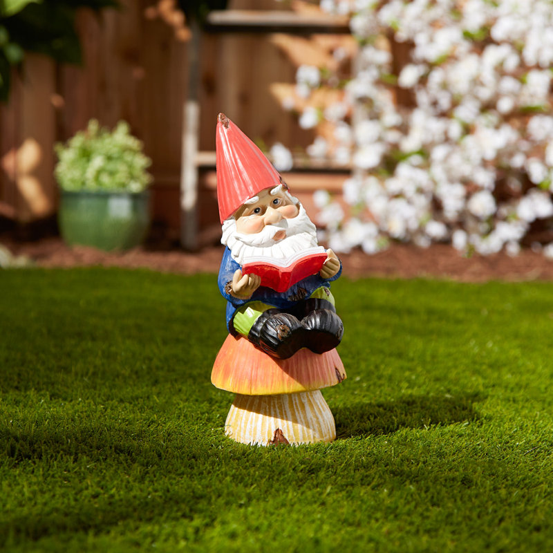Figurine gnome solaire