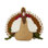 Hand-Felted Wool Turkey Figurine